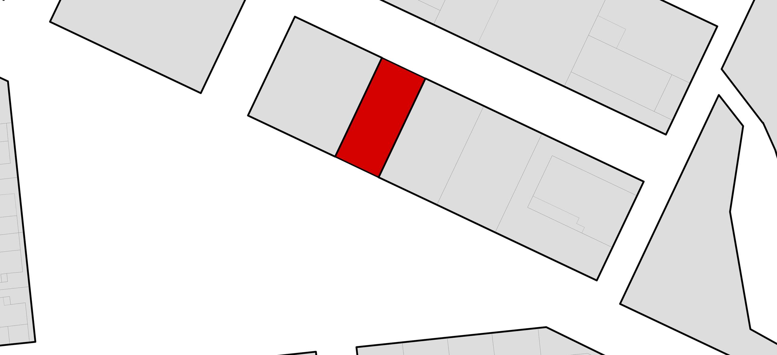 Plano de situación de la casa Avenida en Alfaro