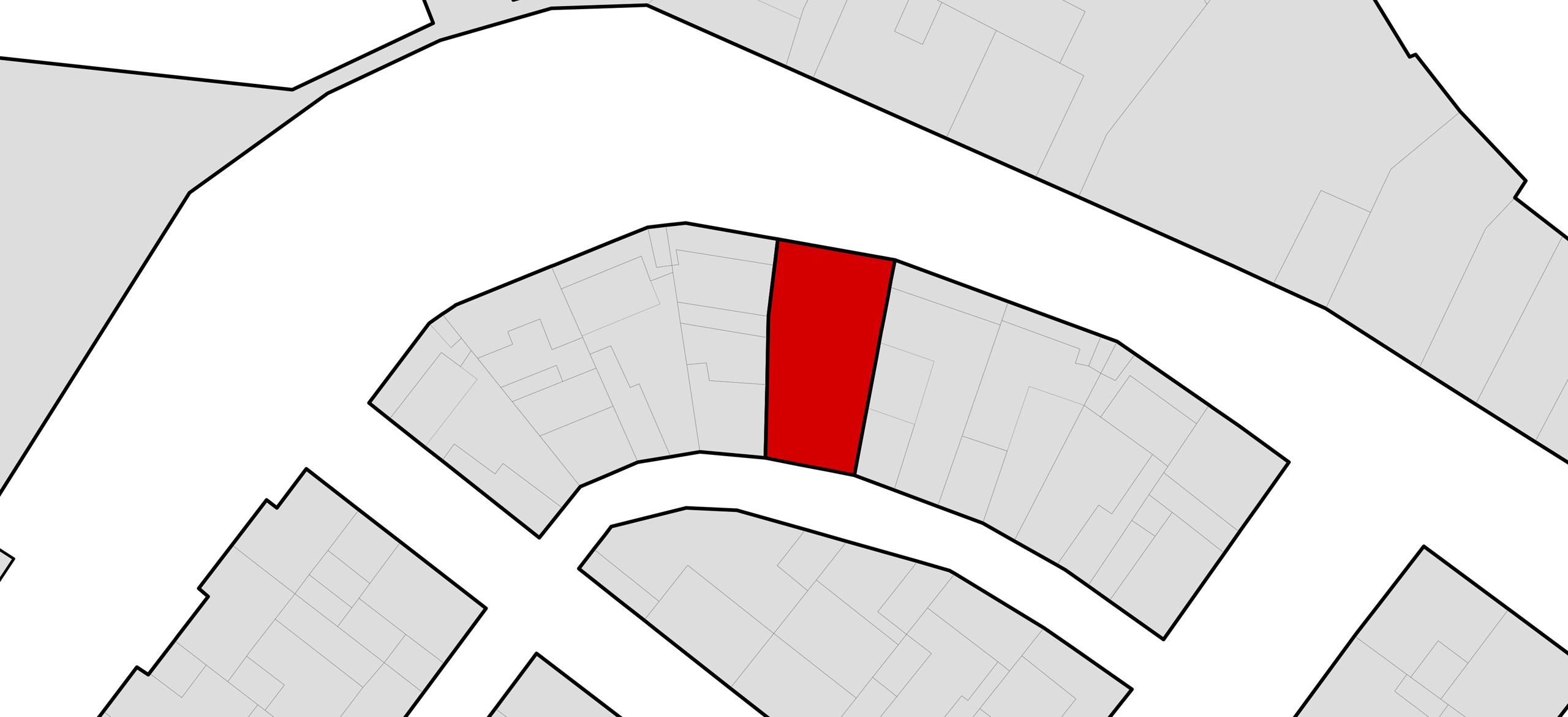 Plano de situación de la casa Cubo en Alfaro